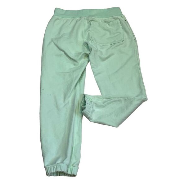 Leallo Green Jogger Sweatpants Distressed Light Pink Shade sz XS SEE DISCLOSURE - Picture 4 of 16